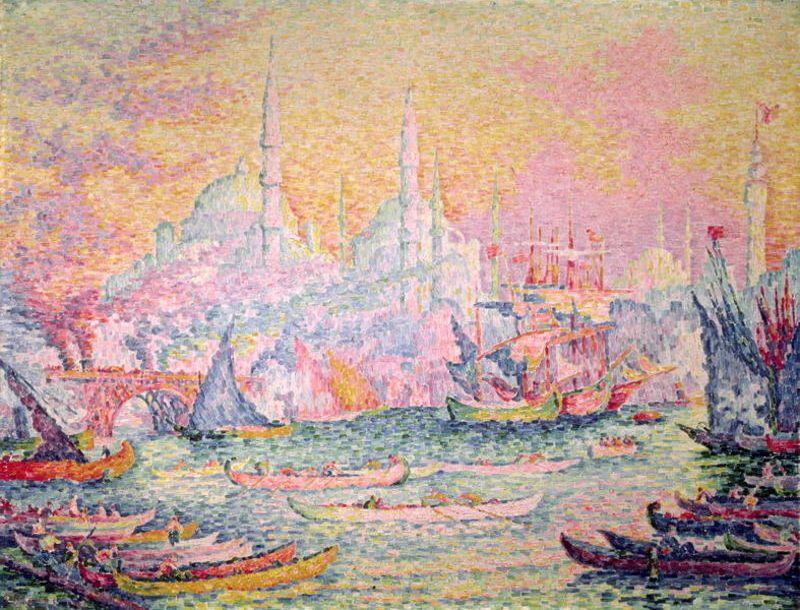 Paul Signac Istanbul oil painting image